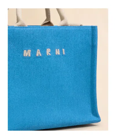 Marni Small Denim Tote Bag