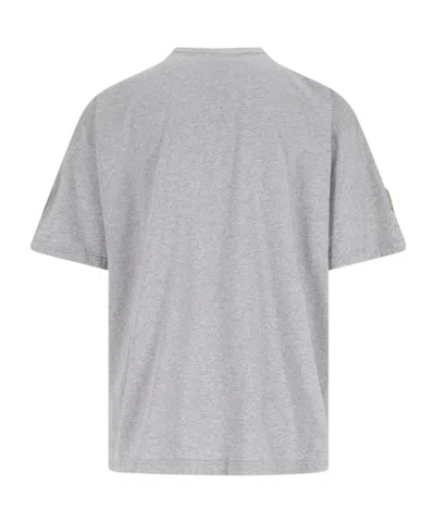 Balenciaga T-shirt Oversize In Gray