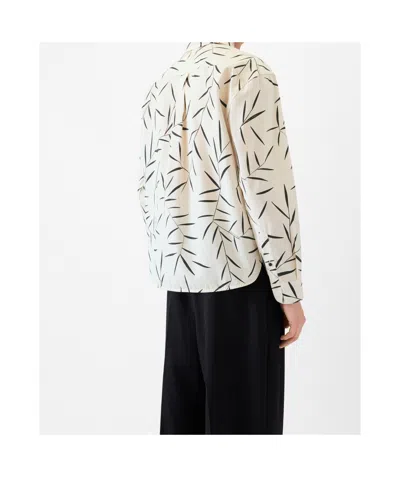 Jacquemus Le Simon ml Leaf-print Button-up Shirt In Neutral