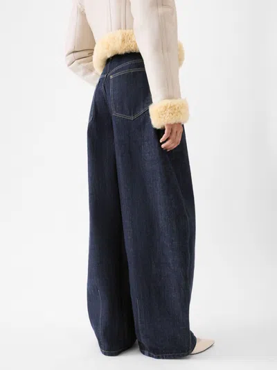 Jacquemus Jeans With Belt Loops In Black