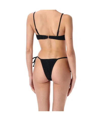 Reina Olga Carioca Bikini Bottom Skimpy In Black