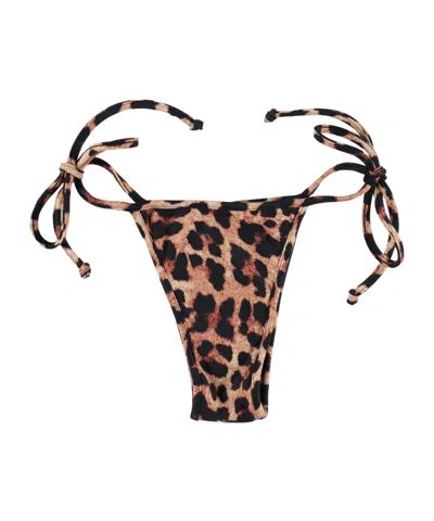 Reina Olga Carioca Bikini Bottom Skimpy In Brown