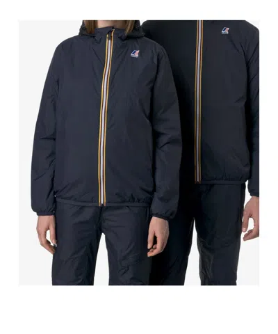 K-way Claude Jacket In Blue