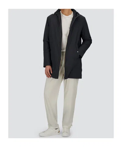 Herno Resort Parka In Travel Nylon Ponente In Black