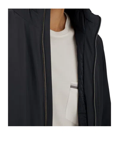 Herno Resort Parka In Travel Nylon Ponente In Black