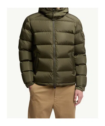 Moncler Men Maya Recycled Nylon Jacket In Green