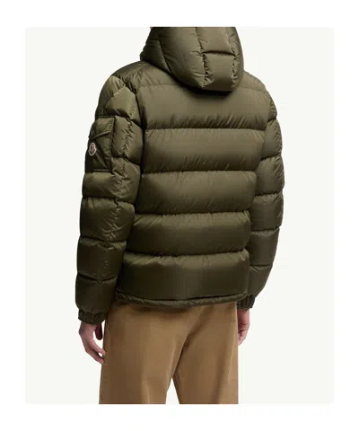 Moncler Men Maya Recycled Nylon Jacket In Green