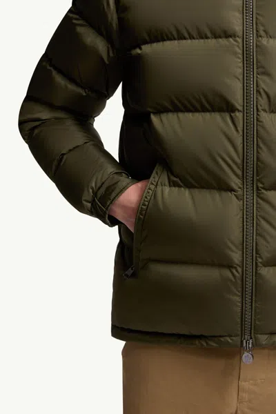 Moncler Men Maya Recycled Nylon Jacket In Green