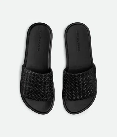 Bottega Veneta Nappa Leather Slippers Strap Woven