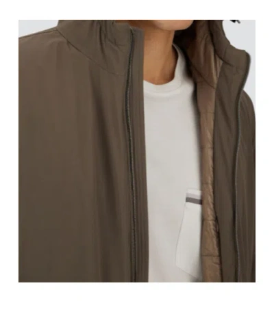 Herno Resort Parka In Travel Nylon Ponente In Brown
