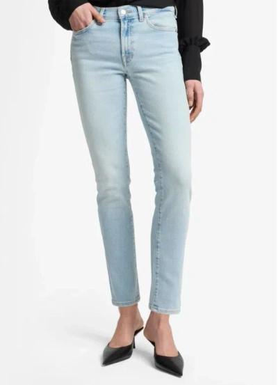 7 For All Mankind Roxanne Fancy In Blue