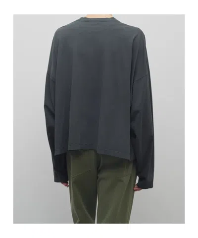 The Row Long-sleeved T-shirt In Black