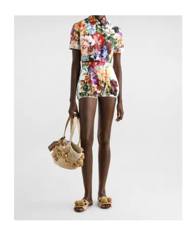 Dolce & Gabbana Cotton Shirt In Multi