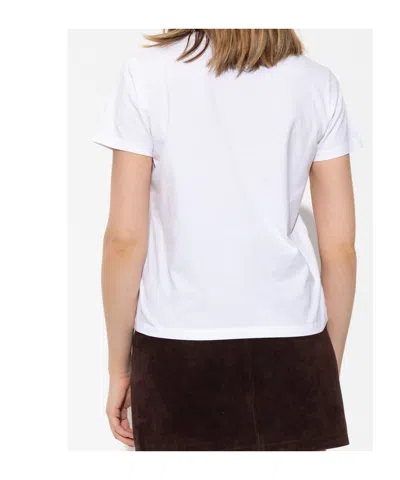 Zadig & Voltaire Zadig&voltaire Alys Hc Voltaire Paris T-shirt In White