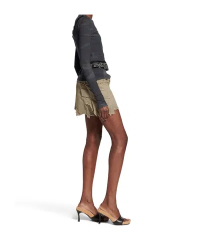 Balenciaga Women's Layered Asymmetric Top In Anthracite/black In Black