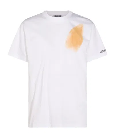 Moschino Short Sleeve T-shirt In White