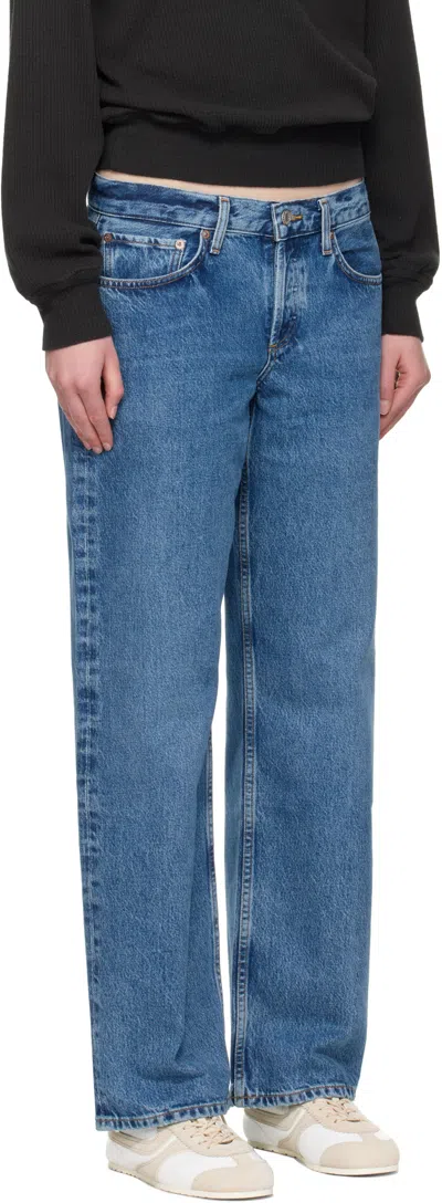 Agolde Jeans With Belt Loops