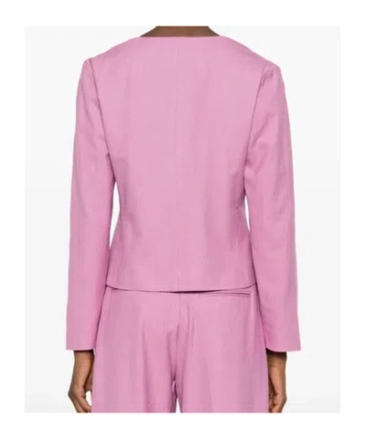 Baum Und Pferdgarten Bow-detailing Jacket In Pink