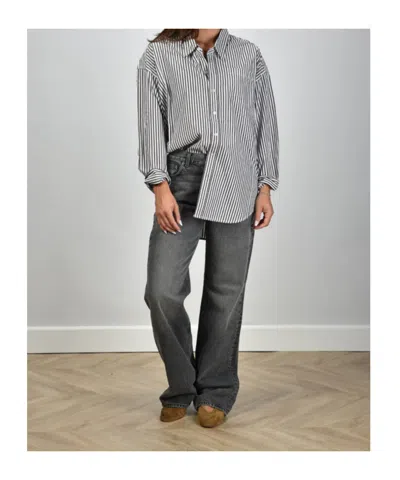 Haikure Belt Loop Jeans In Gray