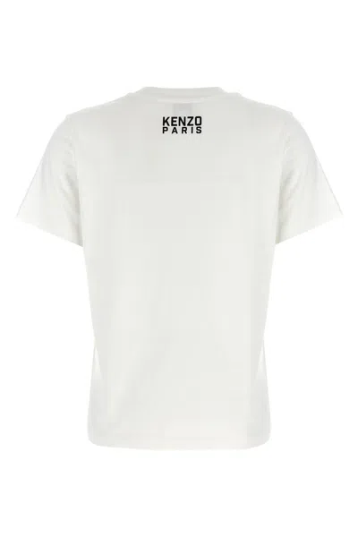 Kenzo Printed T-shirt In White