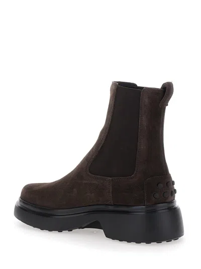 Tod's Round Toe Short Boots