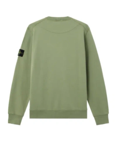 Stone Island Crewneck Sweatshirt In Green