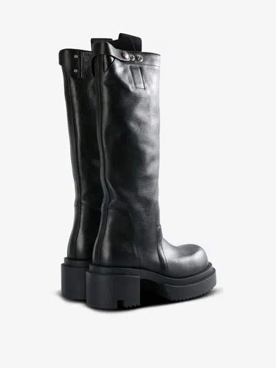 Rick Owens Round Toe Boots