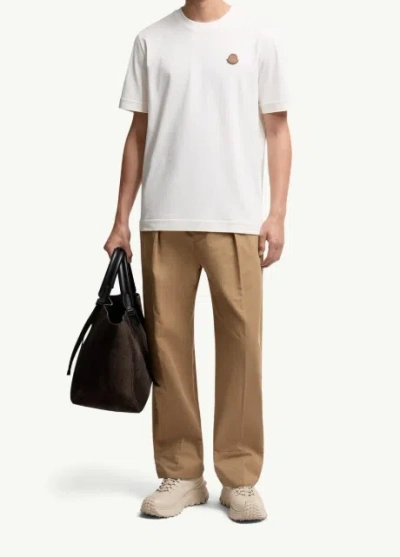 Moncler Logo Patch Cotton T-shirt
