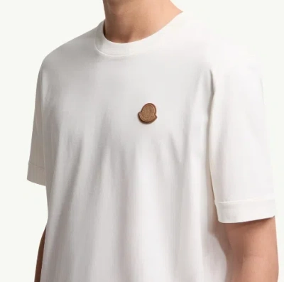 Moncler Logo Patch Cotton T-shirt