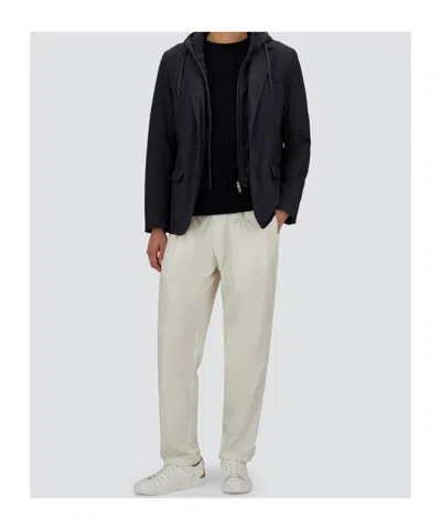 Herno Resort Blazer In Nylon Comfort Stretch In Black