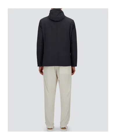 Herno Resort Blazer In Nylon Comfort Stretch In Black