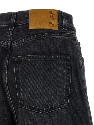 Haikure Jeans With Belt Loops In Black