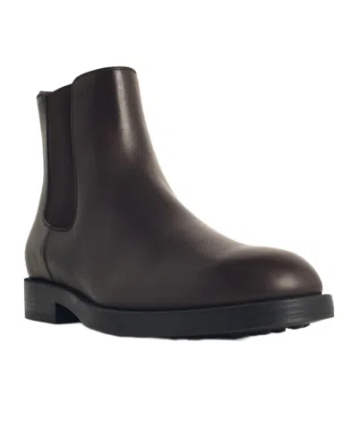 Tod's Round Toe Ankle Boots
