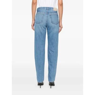 Givenchy Denim Trousers With Belt Loops In Blue