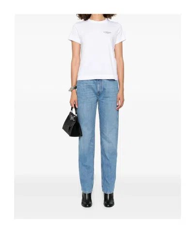 Givenchy Denim Trousers With Belt Loops In Blue