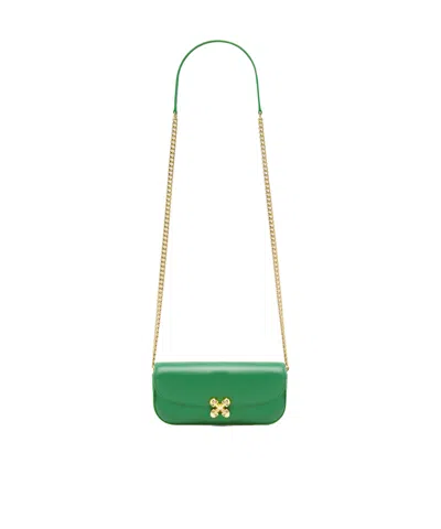 Alexander Mcqueen Mcqueen Small Skull Flower Shoulder Bag
