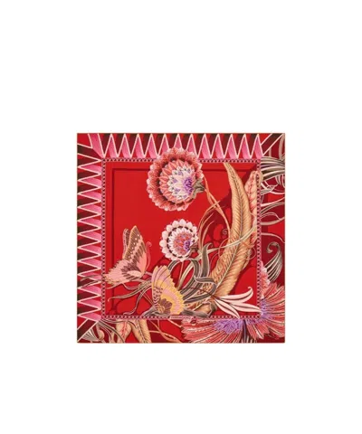 Ferragamo Giada Print Silk Scarf