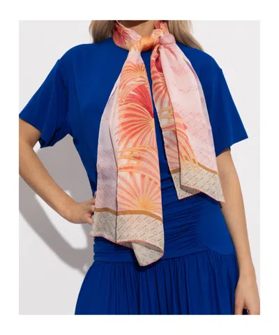 Ferragamo Silk Scarf With Print