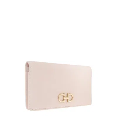 Ferragamo Wallet With Logo Pattern