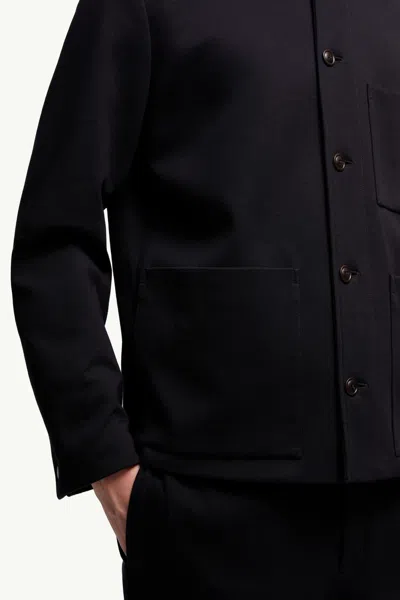 Moncler Cabalian Shirt Jacket In Black