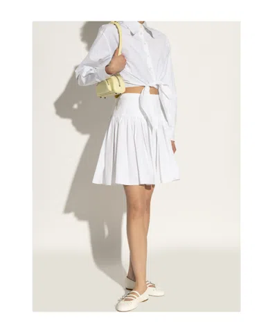 Stuart Weitzman Celeste Buckle-embellished Ballet Flats