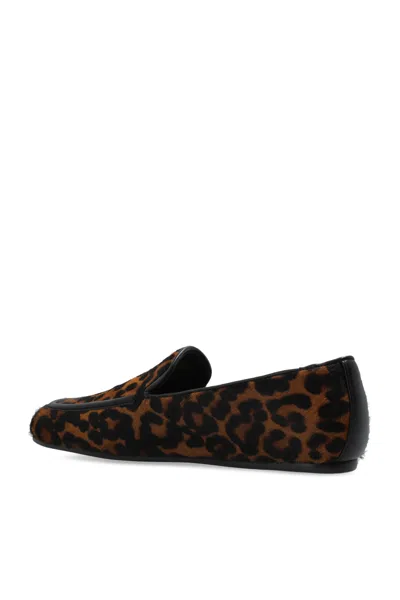 Stuart Weitzman Lee Leopard-print Loafers