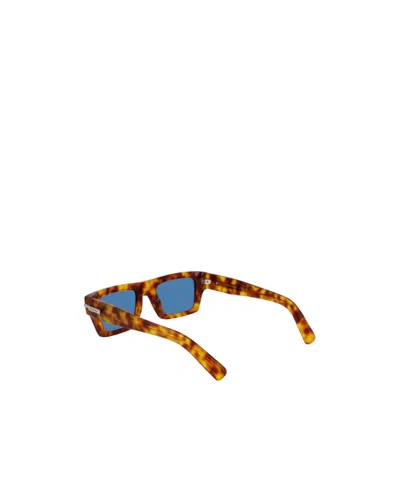 Ferragamo Prisma 50mm Rectangular Sunglasses In Brown