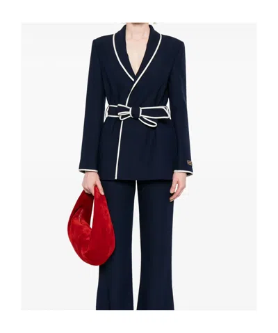 Ermanno Firenze Belted Blazer
