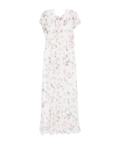 Ermanno Firenze Floral-print Maxi Dress