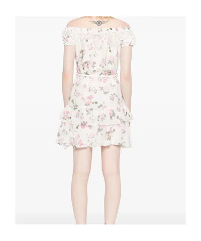Ermanno Firenze Floral-print Dress In White