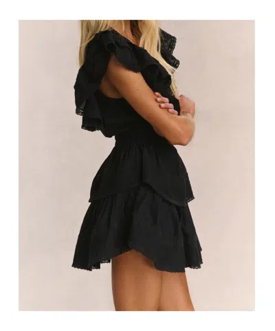 Loveshackfancy Gwen Ruffle Mini Dress