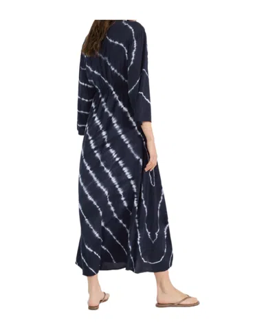 Juvia Long Sleeve Dress In Black