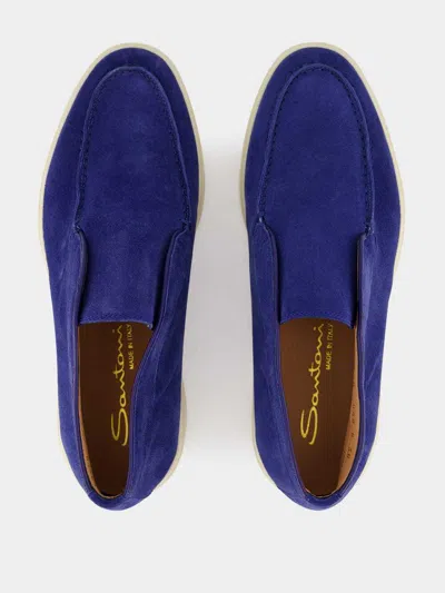 Santoni Round Toe Boots