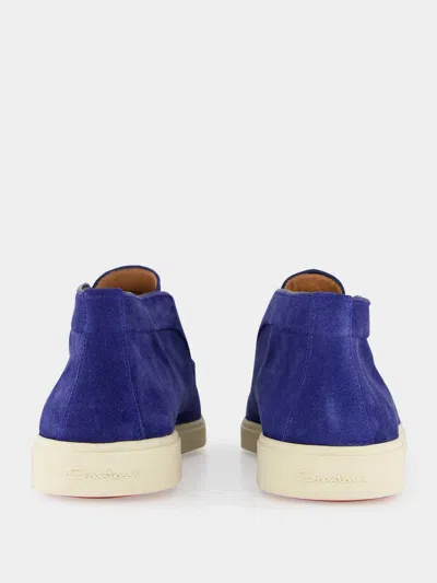 Santoni Round Toe Boots